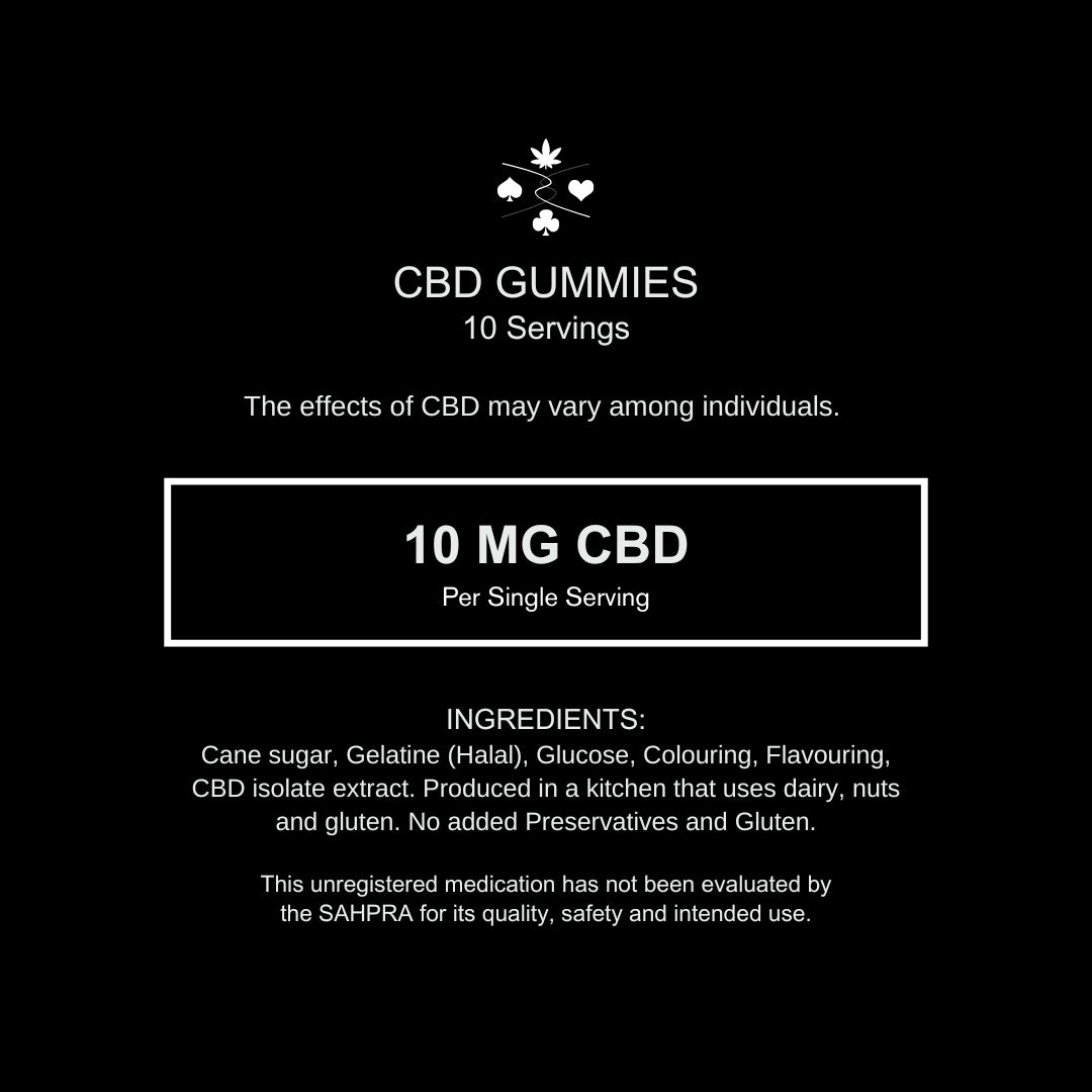 CBD Gummies 10mg - CBD Isolate