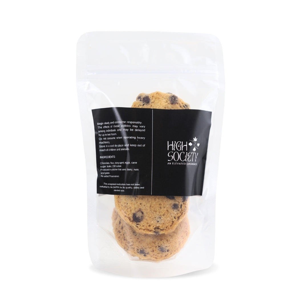 Choc Chip Cookies 5mg + 5mg CBD - Full Spectrum